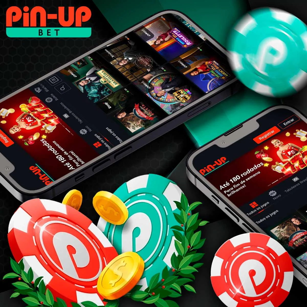 A wide range of casino games on the Pin Up mobile gambling application in Chile